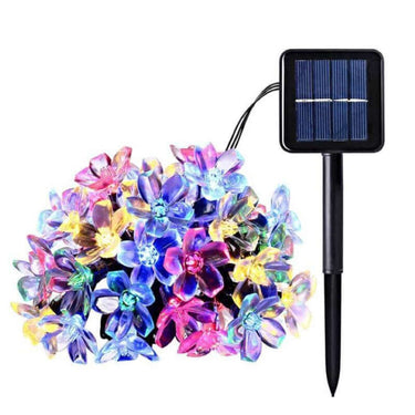 20 Led Solar Flower Lights - The Shopsite